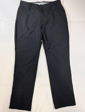 Under Armour Men's Chino Pants Elastic Waist Black 32x30